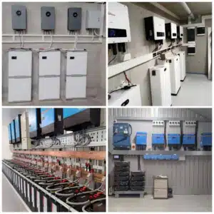 Крупномасштабная установка аккумуляторной батареи Powerwall1