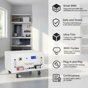 lifepo4 サーバー ラック バッテリー 機能 BMS サイクル