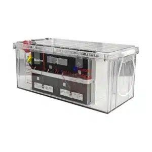 Batterie LiFePO4 12 V 300 Ah à coque transparente pour décharge profonde - Remplacement des batteries au plomb-acide