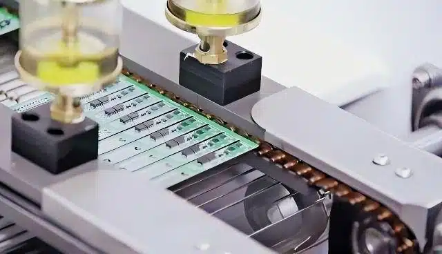 Automatisierte Leiterplattenproduktion