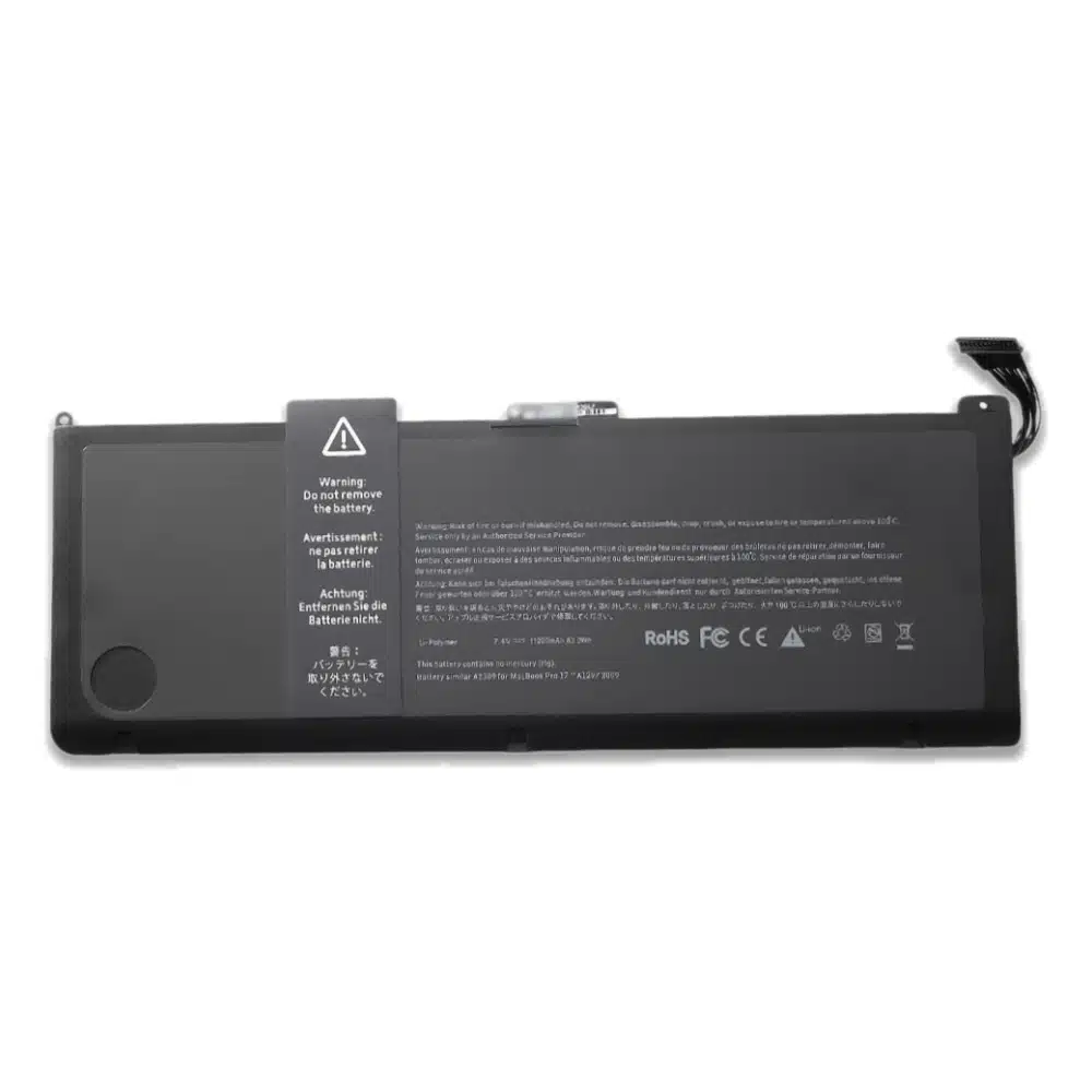 Reemplazo de batería a1309 para MacBook Pro de 17 pulgadas, modelo a1297