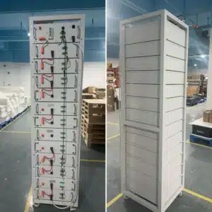 112kWh High Voltage All in One CI BESS Cabinet with 50kW inverter and LiFePO4 hybrid solar energy storage for commercial applications 1 1