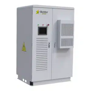 114 kWh All-in-One-Energiespeicherschrank für den Außenbereich, Schutzart IP54, LiFePO4-Hochspannungs-60-kW-Hybridwechselrichter, 1.webp