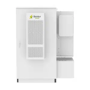 Gabinete de armazenamento de energia de 241 kWh, 768 V, LiFePO4, para uso comercial e industrial, vista frontal.webp