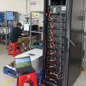 Industrial BESS rigorous quality control and aging test procedures