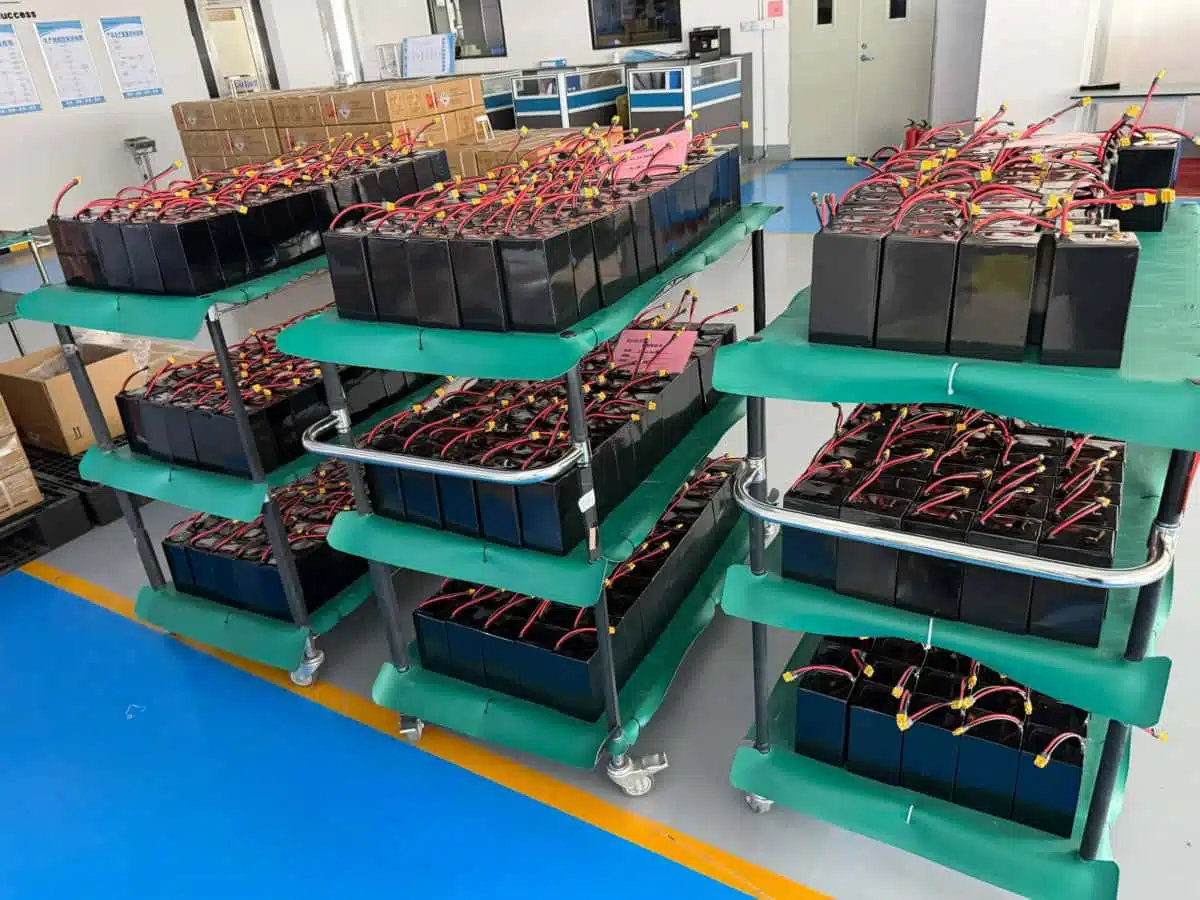 usine d'assemblage de batteries lithium-ion personnalisées : produits finis.webp