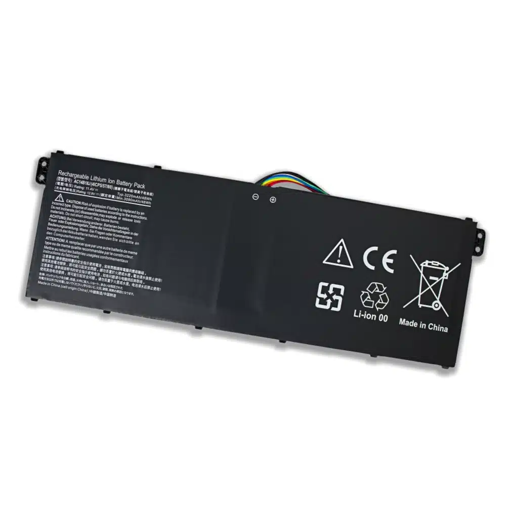 AC14B18J battery wholesale 11.4V 36Wh Acer Aspire ES1 Chromebook CB3 CB5 TravelMate bulk repair supply (4)