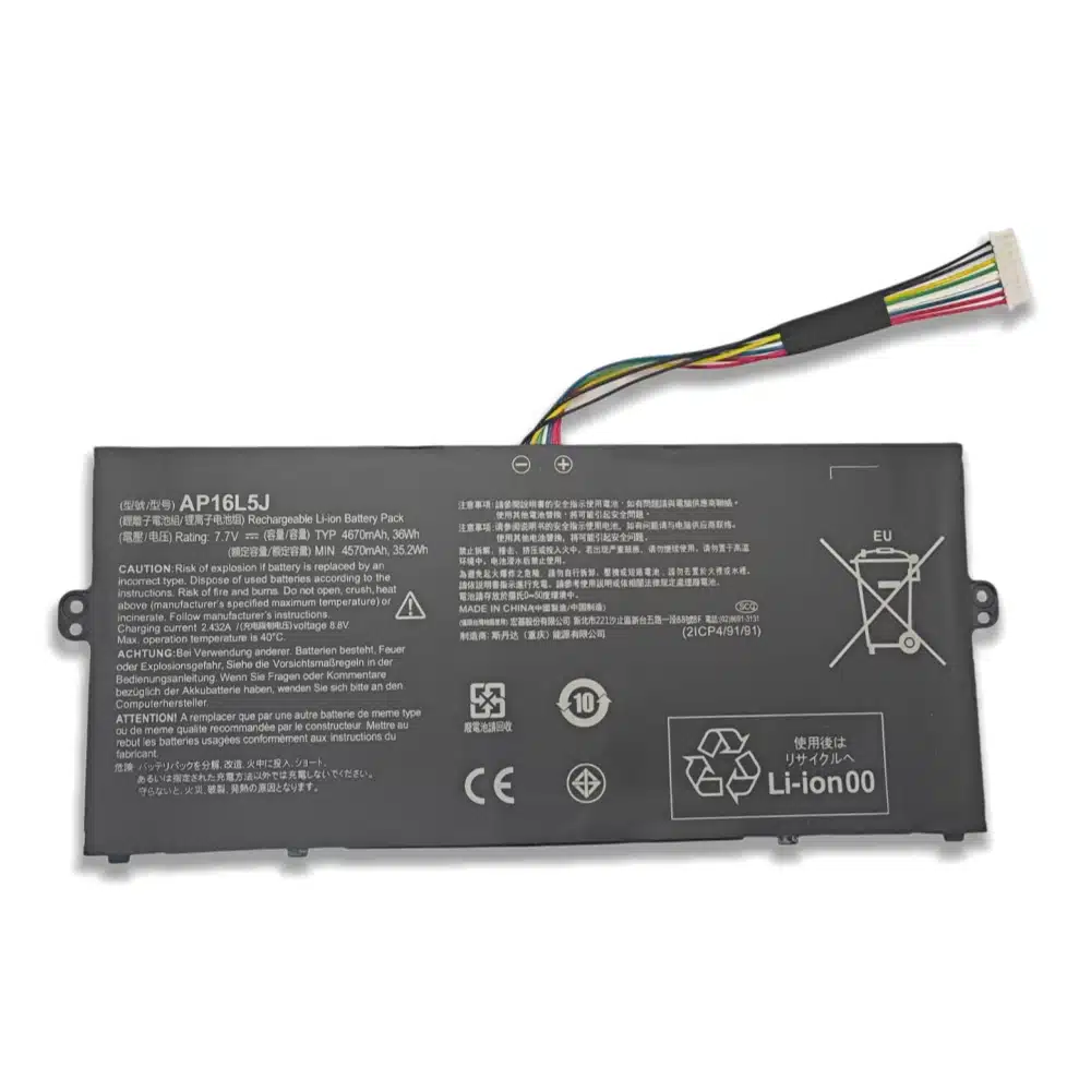 AP16L5J battery wholesale 7.7V 36Wh Acer Swift 5 SF514 Spin 1 SP111 TravelMate X5 TMX514 bulk repair supply (1)