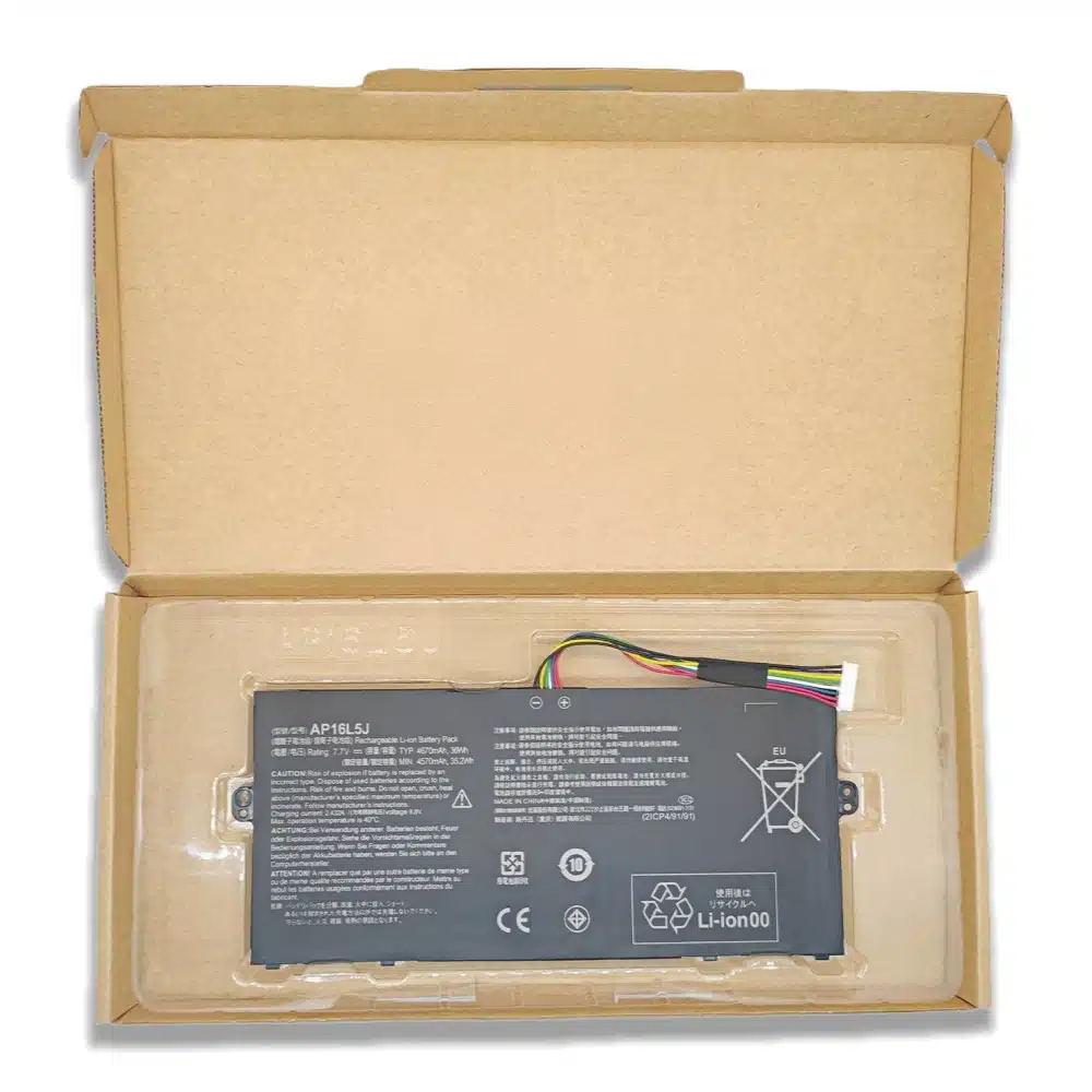 AP16L5J battery wholesale 7.7V 36Wh Acer Swift 5 SF514 Spin 1 SP111 TravelMate X5 TMX514 bulk repair supply factory packing(2)