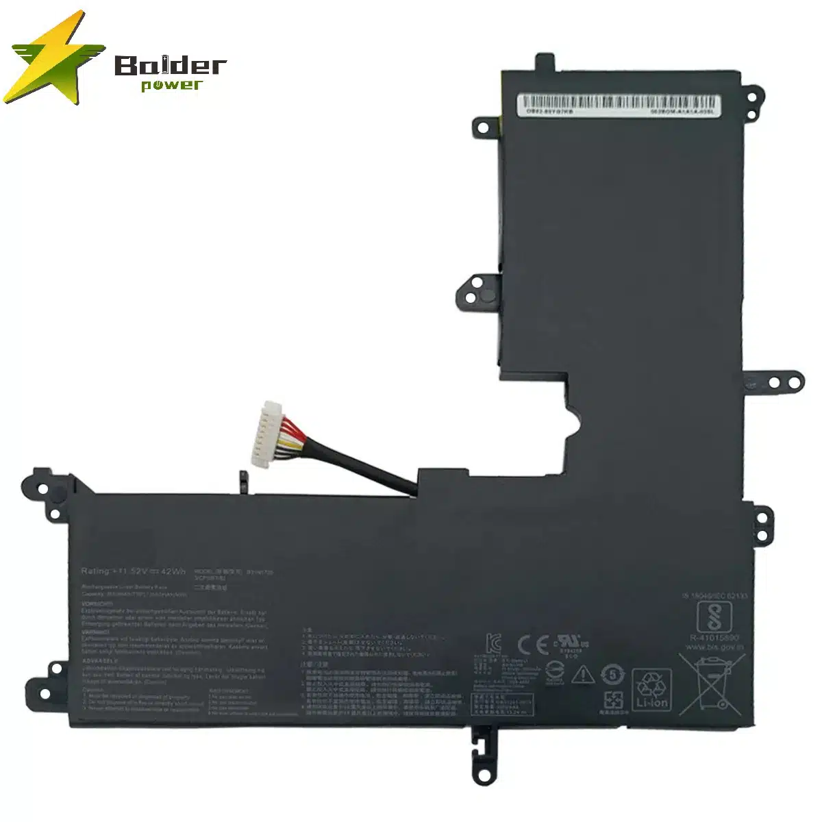 ASUS B31N1705 0B200 02630000 Replacement Battery Wholesale 42Wh VivoBook Flip 14 TP410UA TP410UF Q405UA UX460UA 1.webp