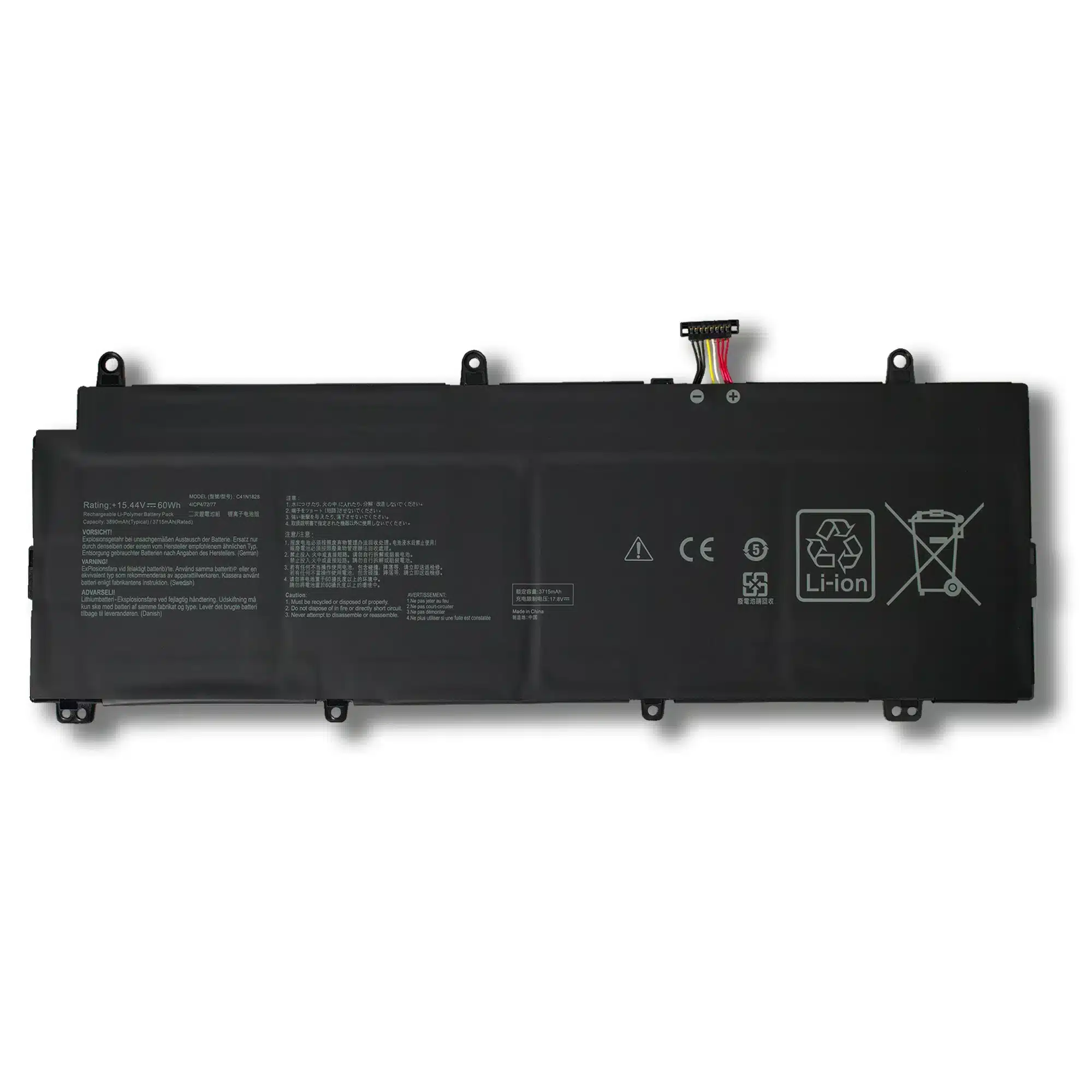 ASUS C41N1828 0B200 03020200 4ICP47277 Replacement Battery Wholesale 60Wh ROG Zephyrus S GX531GW GX531GV GX531GX GX531GXR 4.webp