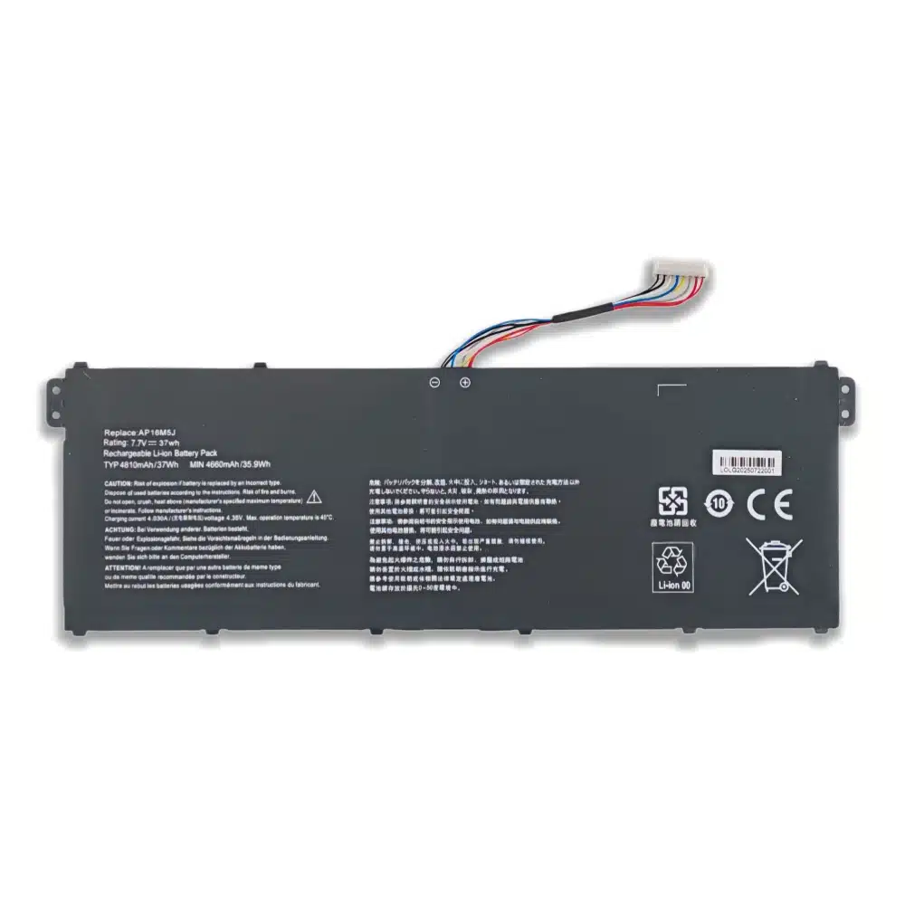 Acer AP16M5J 37Wh Wholesale Replacement Battery Aspire A315 21 A315 51 A114 31 OEM Supplier 5.webp