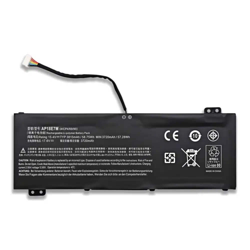 Acer AP18E7M 58.75Wh Wholesale OEM Battery Nitro 5 AN515 54 Predator Helios 300 PH315 52 Bulk Supplier.webp