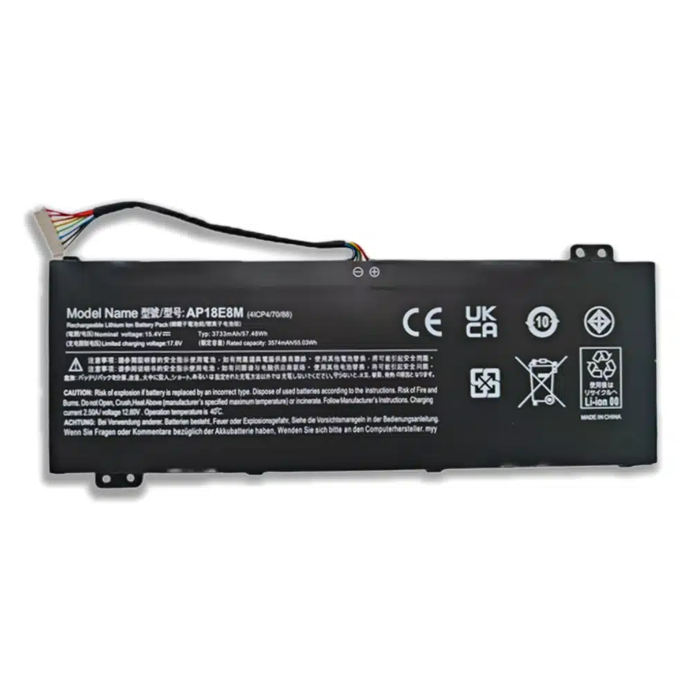 Acer AP18E8M 58.75Wh Wholesale OEM Battery Nitro 5 AN515 54 Predator Helios 300 PH315 52 Bulk Supplier.webp