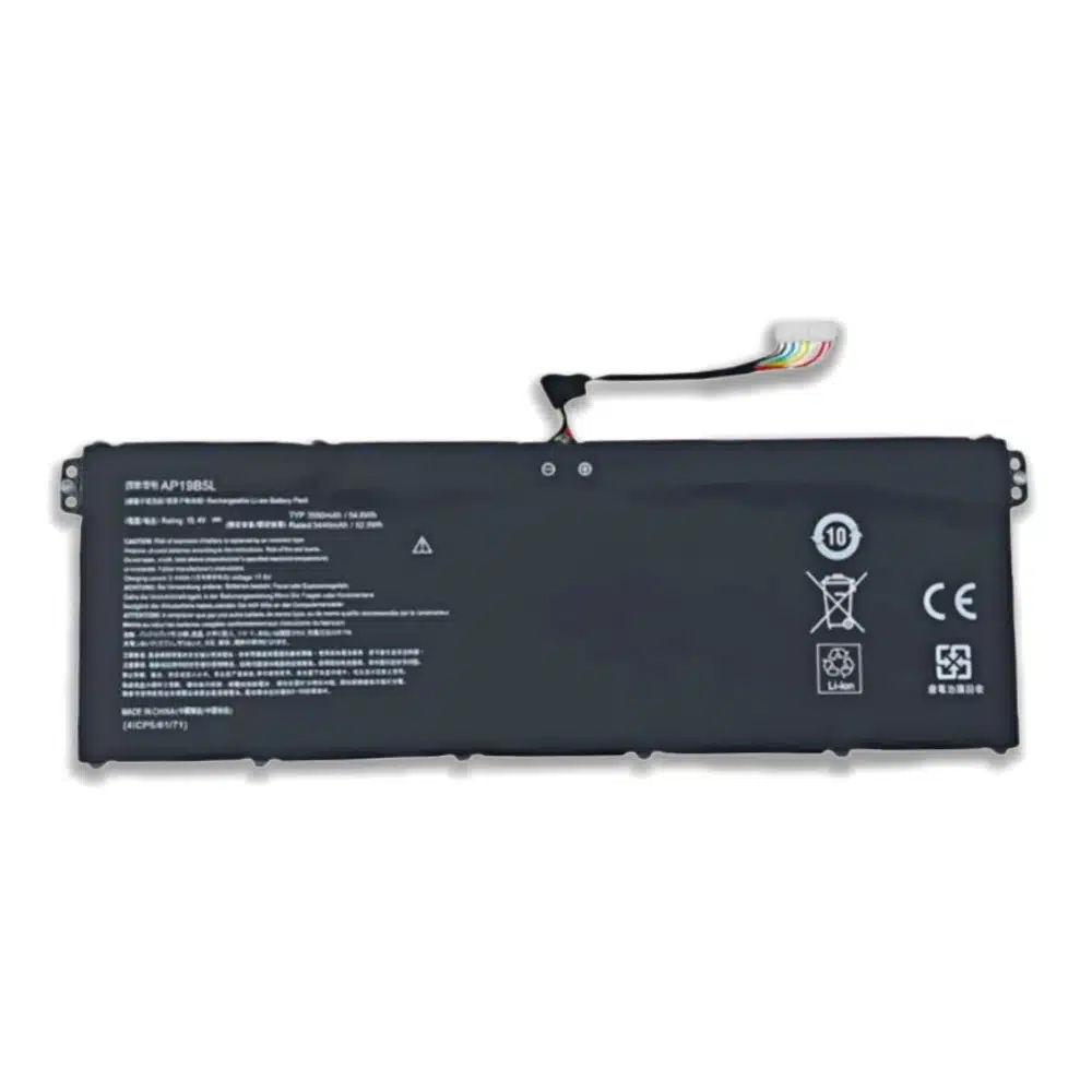 Acer AP19B5L Wholesale 15.4V 54.6Wh 4 Cell Li Polymer Replacement Battery Bulk Supplier 5.webp