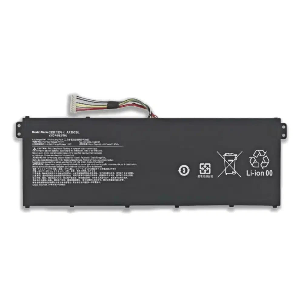 Acer AP20CBL OEM Compatible 11.55V 53Wh 3 Cell Li Ion Replacement Battery Wholesale Bulk Supplier (3)