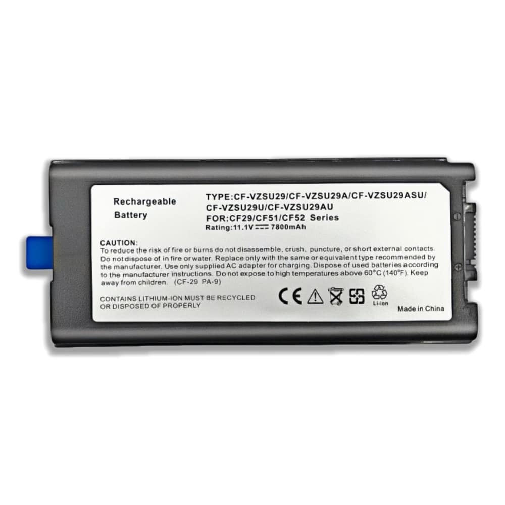 CF VZSU29 84Wh 11.1V 9 Cell Li ion Battery for Toughbook CF 29 CF 51 CF 52 — CF VZSU29ASU CF VZSU65U (4)