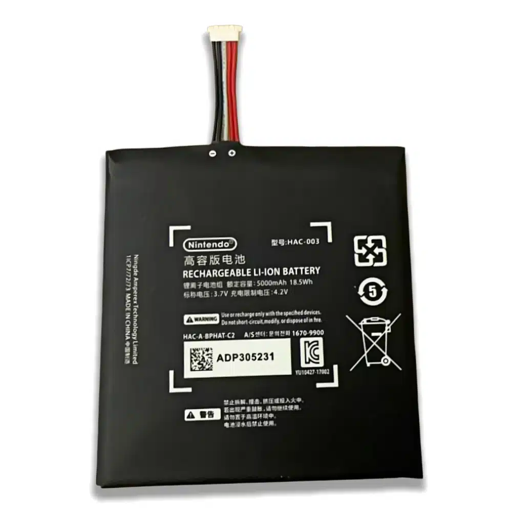 HAC 003 Battery Nintendo Switch HAC 001 4310mAh 5000mAh OEM Bulk Supplier Factory Direct 3.webp