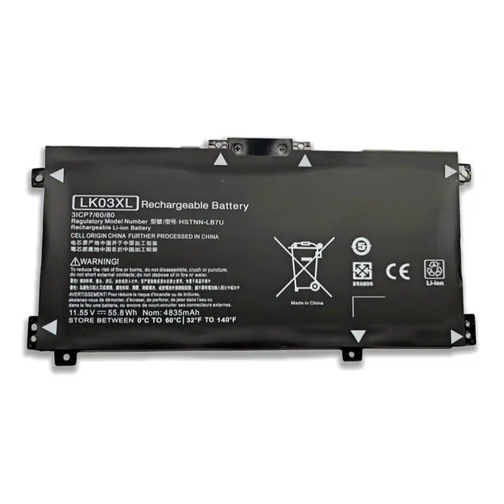 HP LK03XL 916814 855 L09281 855 Replacement Battery Wholesale 55.8Wh Envy X360 15 bp 15 cn 17 ae 3.webp