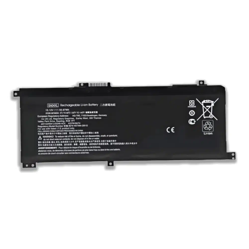 HP SA04XL L43267 005 HSTNN OB1G Replacement Battery Wholesale 55.67Wh Envy X360 15 DR 15 DS 17 CG 1.webp