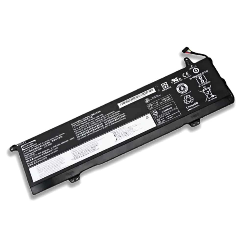 L17L3PE0 replacement battery for Lenovo Yoga 730 15IKB 730 15IWL — 51.5Wh 11.25V 3 cell, bulk trade supply (2)