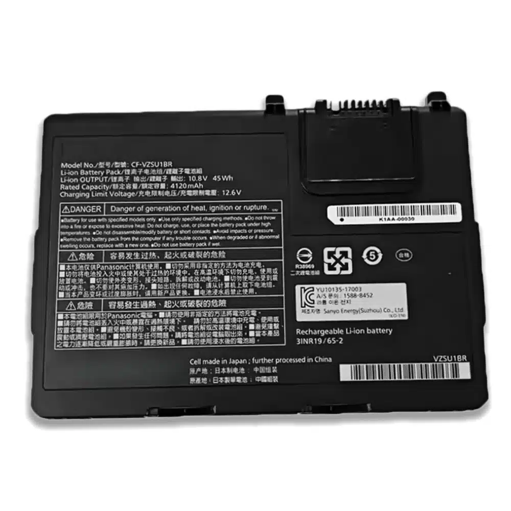 Panasonic CF VZSU1BW 45Wh Long Life Battery CF VZSU1BR CF VZSU1BJS Toughbook CF 33 MK1 MK4 Tall Panel OEM Wholesale 2.webp