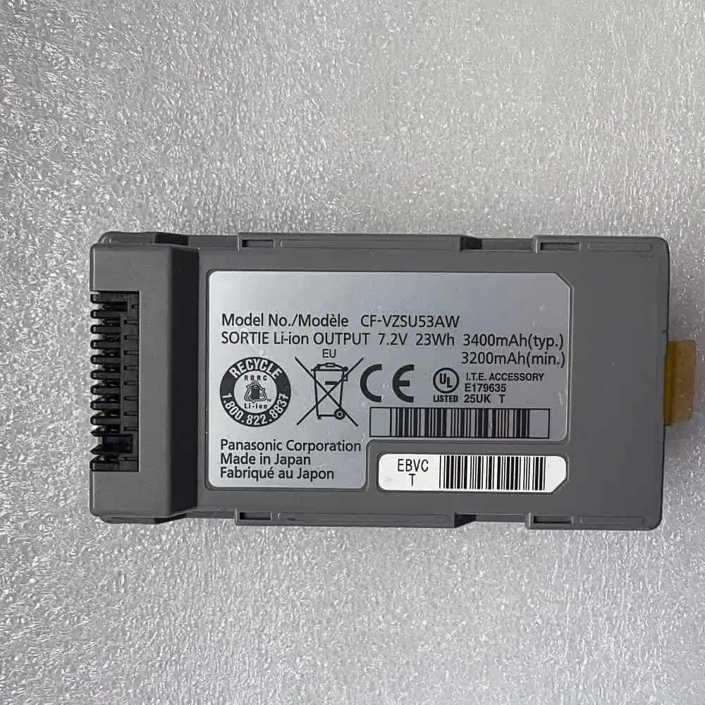 Panasonic CF VZSU53 23Wh 7.2V 2 Cell Battery CF VZSU53AW CF VZSU53W Toughbook CF H1 CF H2 CF U 1.webp