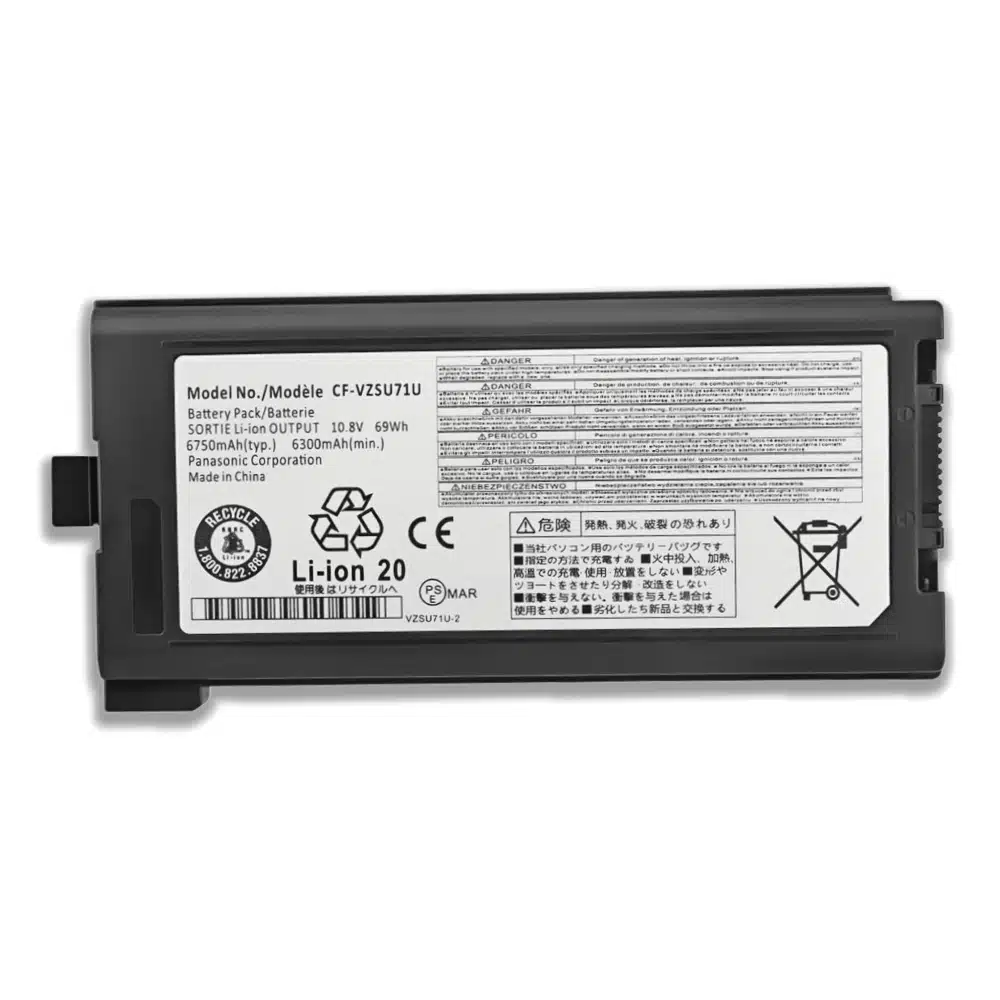 Panasonic CF VZSU71U 69Wh OEM Replacement Battery CF VZSU72U CF VZSU1430U Toughbook CF 52.webp