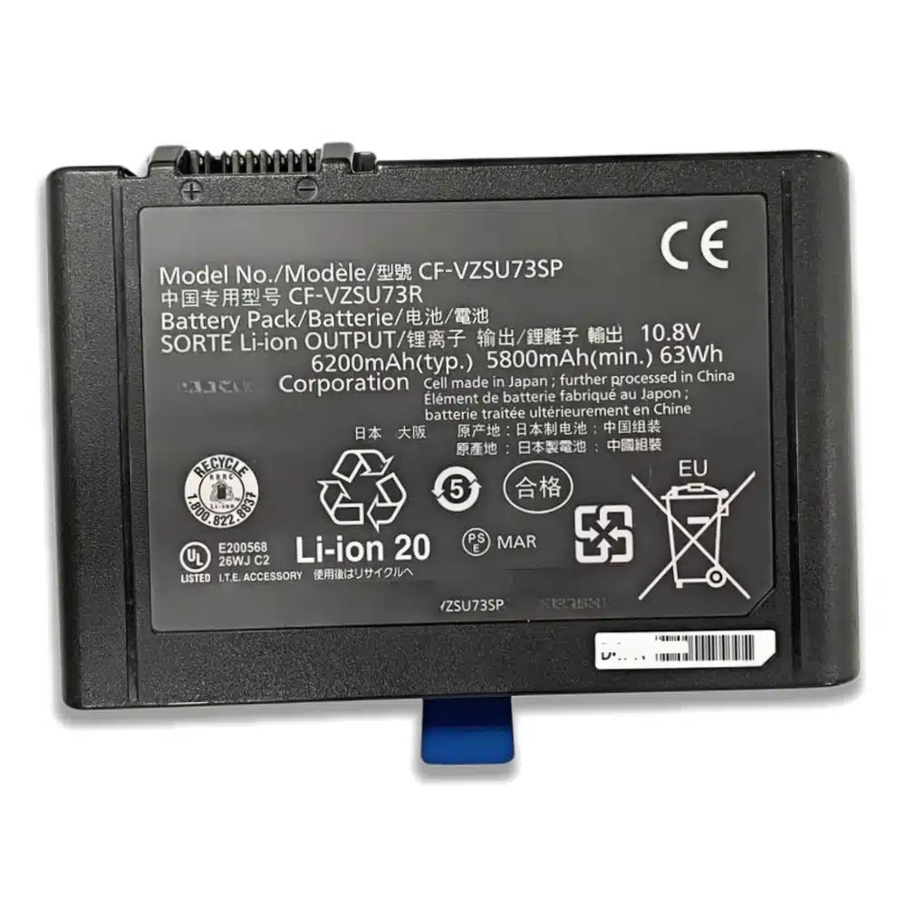 Panasonic CF VZSU73U 63Wh Li Polymer Replacement Battery CF VZSU73R CF VZSU73SP Toughpad CF D1 MK1 MK2 MK3 OEM Wholesale 4.webp