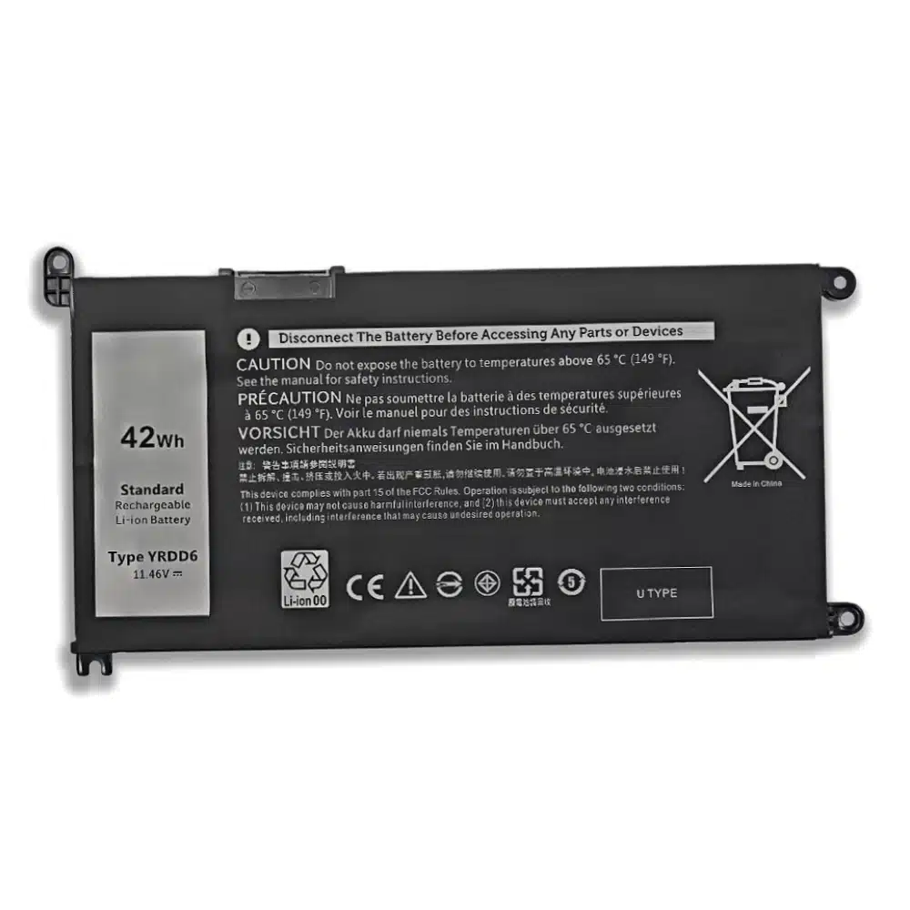 YRDD6 42Wh Replacement Battery Dell Inspiron 14 15 3000 5000 Series Wholesale Bulk Supplier 2.webp