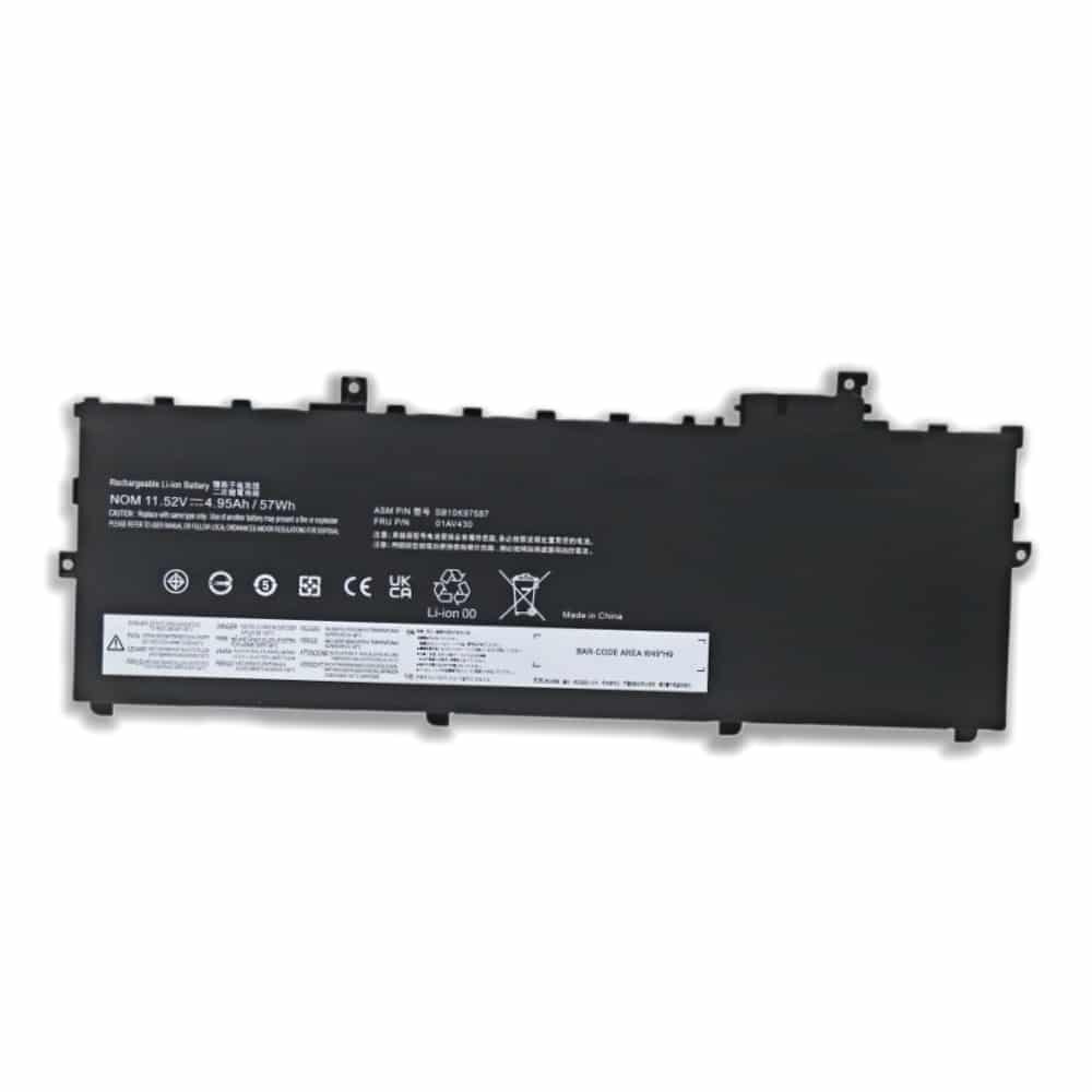 01AV430 57Wh 11.52V replacement battery for Lenovo ThinkPad X1 Carbon 5th Gen 6th Gen 2017 2018 — factory direct supply (2)