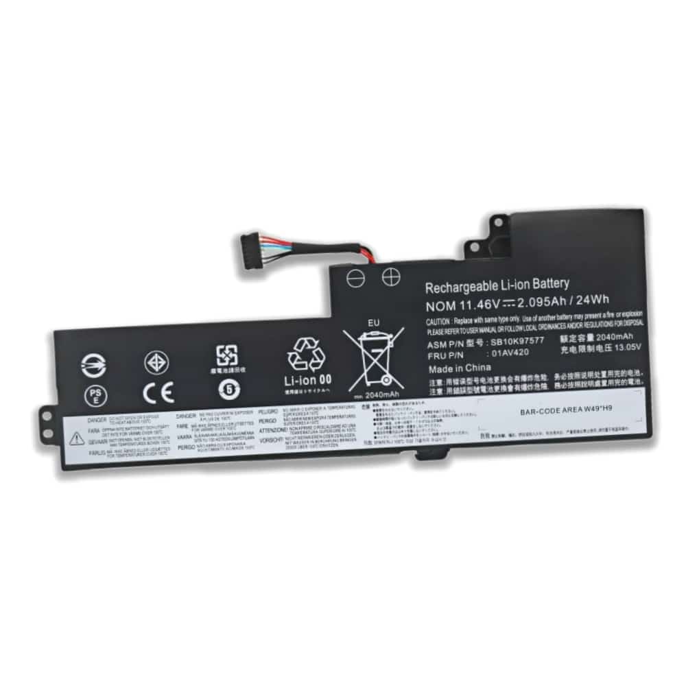 01AV489 24Wh 11.46V internal replacement battery for Lenovo ThinkPad T470 T480 A475 A485 TP25 — factory wholesale supply (3)