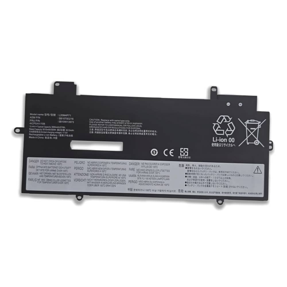 L20M4P71 57Wh 15.44V replacement battery for Lenovo ThinkPad X1 Carbon 9th 10th 11th Gen X1 Yoga 6th 7th 8th Gen — factory wholesale supply (3)