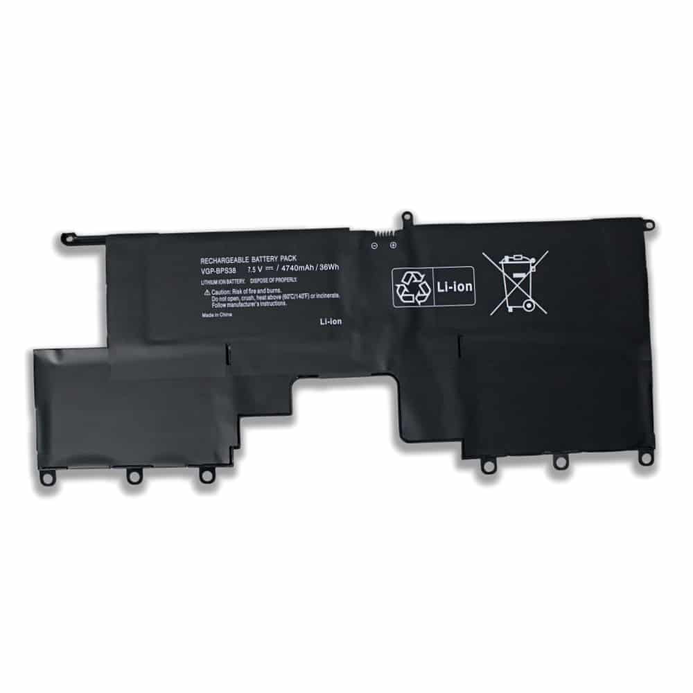 VGP BPS38 7.5V 36Wh Sony VAIO Pro 11 Pro 13 SVP11 SVP13 Series Replacement Battery — Factory Direct Volume Pricing main pic(2)