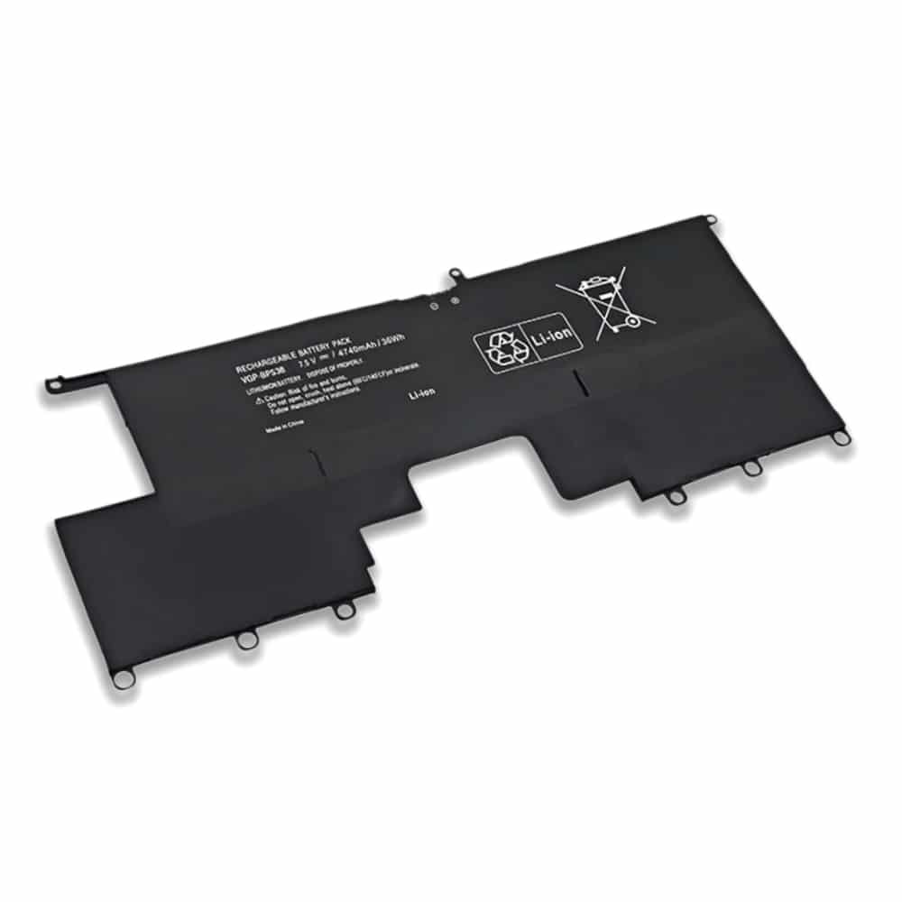 VGP BPS38 7.5V 36Wh Sony VAIO Pro 11 Pro 13 SVP11 SVP13 Series Replacement Battery — Factory Direct Volume Pricing side view(4)