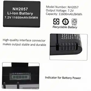 nh2057 gr101351 nellcor pm1000n 72v 116ah direct factory pricing battery spec(3)